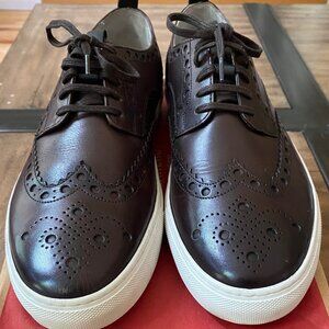 Grenson Sneaked 3 Hand Painted Men’s Sneaker Brown UK8 EU42 US9